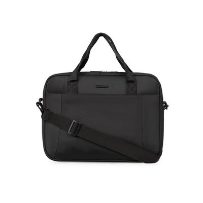 Pasta Executiva Feminina Porta Notebook Versatille Preta U / Preto