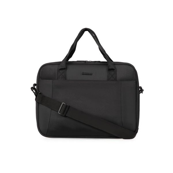 Pasta Executiva Feminina Porta Notebook Versatille Preta U / Preto