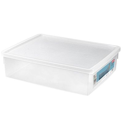 6 Caixas Organizadoras para Botas Cano Longo Empilháveis Tampas Ventiláveis Closets Brechós