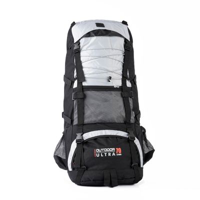 Mochila Grande Camping Outdoor Ultra 70L Cinza U / Cinza