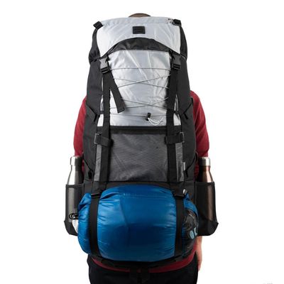 Mochila Grande Camping Outdoor Ultra 70L Cinza U / Cinza