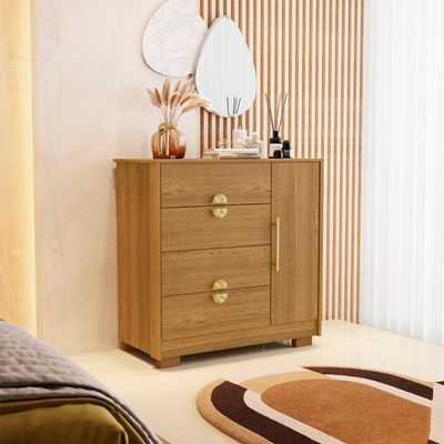 Comoda Sapateira 4 Gavetas 1p 93 Cm 20033 Vlr Nature