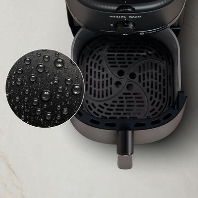 Fritadeira Airfryer Série 1000 Xl Philips Walita 6,2 Litros Tecnologia Rapidair Preta 110V