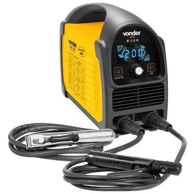 Inversor para Solda com Eletrodo e TIG com Display LED Monofásico 127V 220V Vonder RIV 228