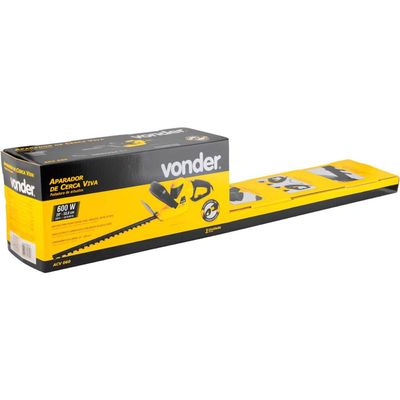 Aparador De Cerca Viva Acv060 600W Cortador Vonder 220V Podador de Cerca