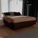 Base Box Para Cama Casal 138x188cm Liz S05 Sintético Marrom - Mpozenato