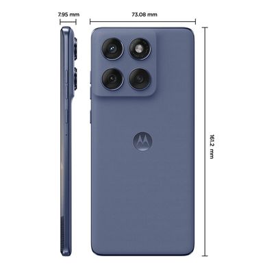 Smartphone Motorola Edge 60 Fusion 5G - Cinza, 256GB, 24GB (8GB RAM + 16GB Ram Boost), Câmera 50MP e Tela de 6,7"