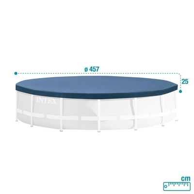 Capa De Proteção 457 Cm Piscina Estrutural E Inflável Intex