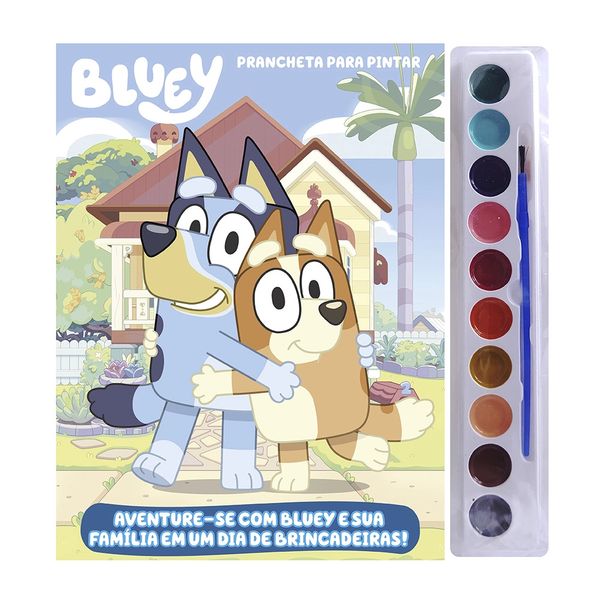 Prancheta para Colorir Editora Online Bluey