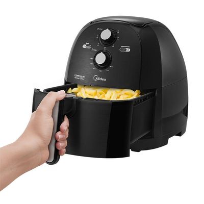 Fritadeira Air Fryer Midea Preta 5,3L 220V FRB50P2