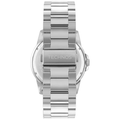 Relógio Technos Masculino Militar Prata - 2115myk-1k 2115myk-1k