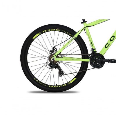 Bicicleta Colli Toronto Aluminio Aro 29 Disco-shimano 21v Verde Claro