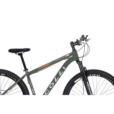 Bicicleta Colli Toronto Aluminio Aro 29 Disco-shimano 21v Verde Militar