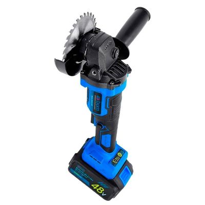Lixadeira Esmerilhadeira Angular 48v Motor Sem Escova Com 25 Peças