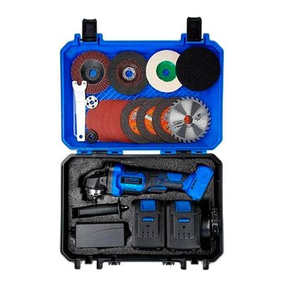 Lixadeira Esmerilhadeira Angular 48v Motor Sem Escova Com 25 Peças
