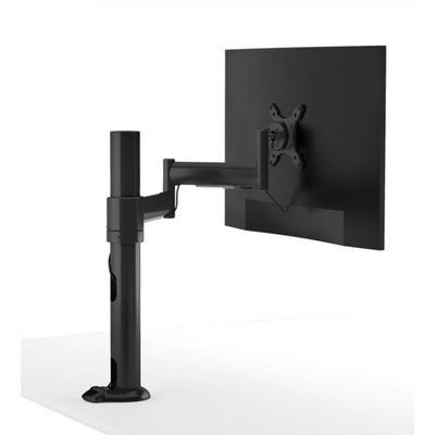 Suporte De Mesa Para Monitor Até 24 Articulado Com Regulagem De Distância E Altura Octoo Clipway-a1 Titanium