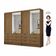 Closet Casal Sevilha 4 Portas Plus 12 Gavetas Carioca Móveis