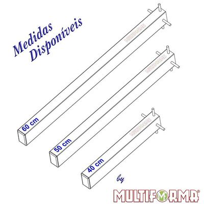 Suporte Pia Chumbar Bancada Mesa 60 Cm Branco