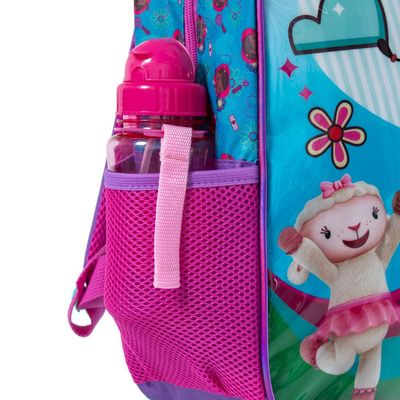 Mochila Escolar Feminina de Rodinhas Dra Brinquedos U / Verde claro