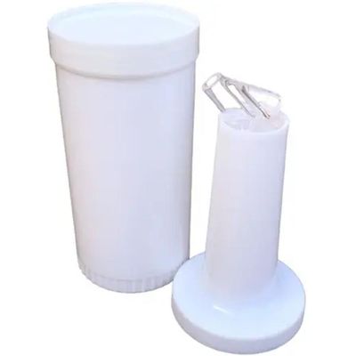 Kit 4 Garrafa Plásticas Store'n Pour 1L Branca Armazenar e Servir Bebidas Destiladas