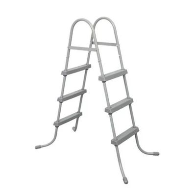 Escada Dupla Intex 3 Degraus 107cm Para Piscina Inflável Estrutural
