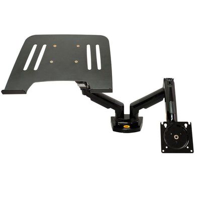 Kit Suporte Articulado Monitor E Notebook Pistão F160 Nb + Bandeja Apoio Nbh-1
