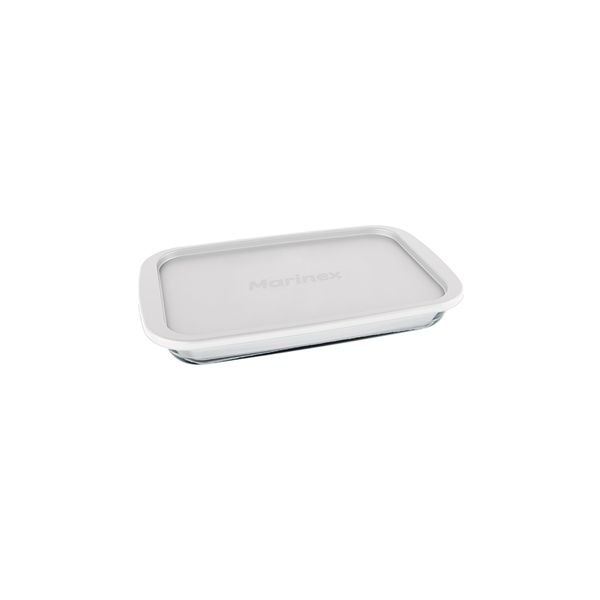 Assadeira Nadir Marinex com Tampa Retangular 30cm 1 Peça