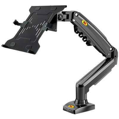 Kit Suporte Articulado Pistão A Gás F80 Nb + Bandeja Nbh-2