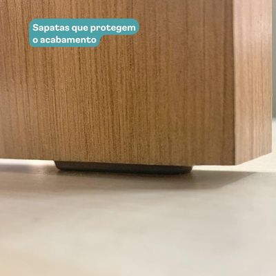 Mesa Bancada Ilha Para Cozinha Miami Carraro Freijó