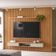 Painel Ripado Para 75 Pol. Com Bancada 297cm Plus L06 Nature-off White - Mpozenato