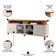 Rack Para Sala Bancada De 70 Pol. 180cm Briz H01 Off White-cinamomo - Mpozenato