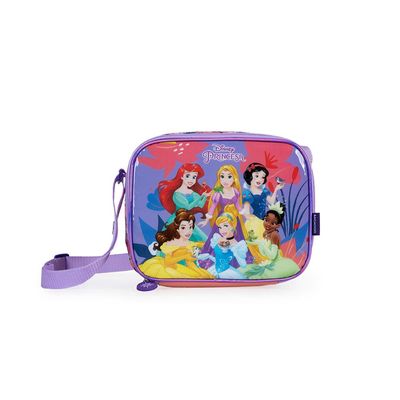 Lancheira Escolar Feminina Princesas Disney Rosa U / Rosa