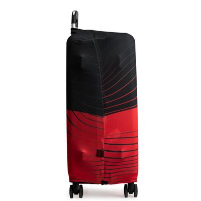 Capa de Mala Média Flamengo Rubro Negro Oficial Preto e Vermelha M / Preto-vermelho