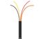 Cabo Manga 4x26 AWG - sem Blindagem Preto - 50 Metros