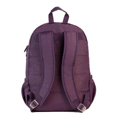 Mochila Escolar Feminina Juvenil Crinkle Glitter U / Roxo