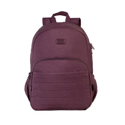 Mochila Escolar Feminina Juvenil Crinkle Glitter U / Roxo