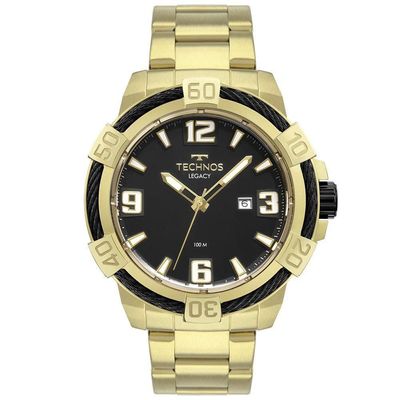 Relógio Technos Masculino Legacy Dourado - 2317ad-1p 2317ad-1p