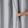 Cortina Blackout Pvc Com Tecido Voil Xadrez 2,00 M X 1,40 M - desenvolvido na cor Cinza