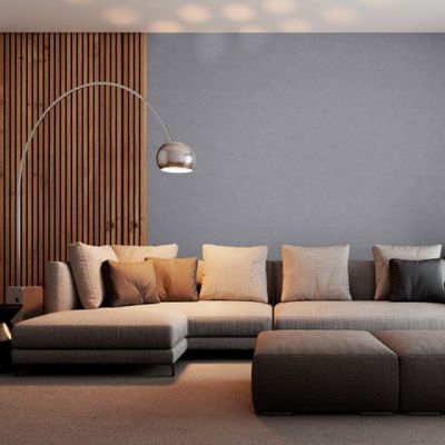 Papel de Parede Bobinex Essencial Textura Cinza 4347