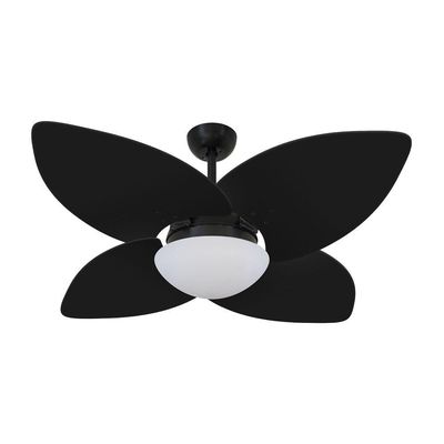 Ventilador De Teto Kovalski Nero 4 Pás Preto 220V 220V