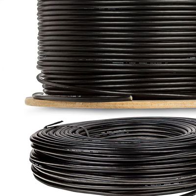 Cabo Manga 5x26 AWG - sem Blindagem Preto - 40 Metros