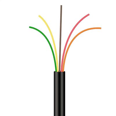 Cabo Manga 5x26 AWG - sem Blindagem Preto - 40 Metros