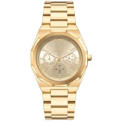 Relógio Euro Feminino Multiglow Dourado - Eu6p29ajb-4d