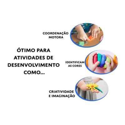 Massa de Modelar Soft Acrilex Amarelo Limão 150g