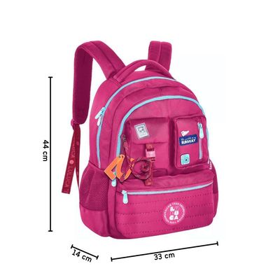 Mochila Luluca - Lu2463 - Clio - Rosa
