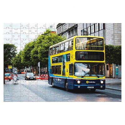 Kit 2 Quebra-cabeças ônibus Grandes 60 Peças
