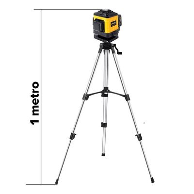 Nível A Laser Profissional 3d 12 Linhas Autonivelante Tripé
