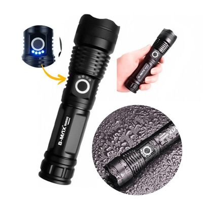 Lanterna Tática P50 T9 Militar Longo Alcance 2750000 Lumens