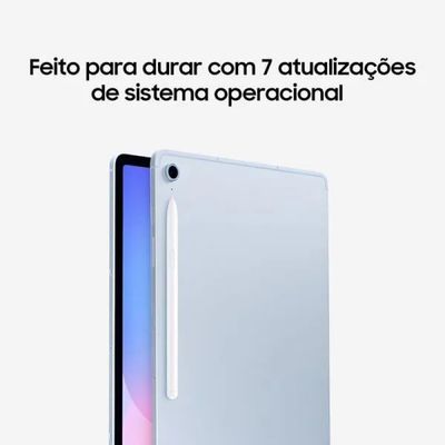 Tablet Samsung Galaxy Tab S10 FE 128GB WiFi - Azul, com Caneta S Pen e Capa, RAM 8GB, Tela 10.9"