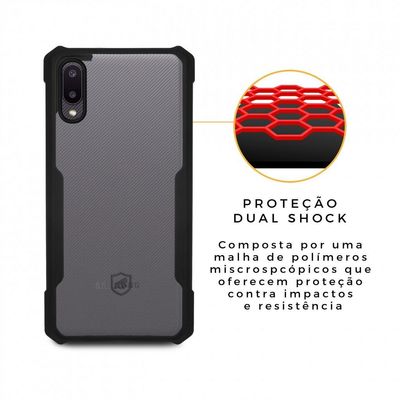 Capa Dual Shock X para Samsung Galaxy A02 - Gshield